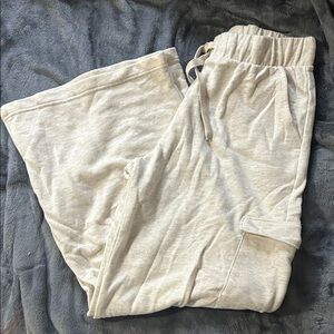 Cargo Wide Leg Cozy Sweatpants